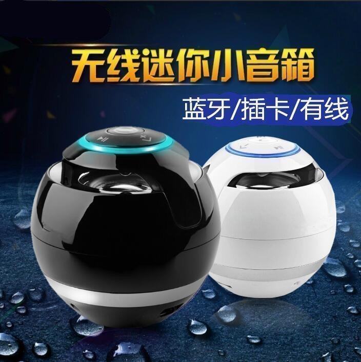 Wireless bluetooth speaker portable mobile phone small audio creative mini colorful light card outdoor car subwoofer
