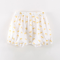 Female baby shorts Summer thin Flowers Pumpkin Flower Blossom Light Cage Pants Baby PP Pants Children Pants Girls Summer Clothing