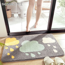 Large river floor mat Bathroom Bathroom non-slip mat Toilet toilet absorbent mat Home bedroom kitchen carpet