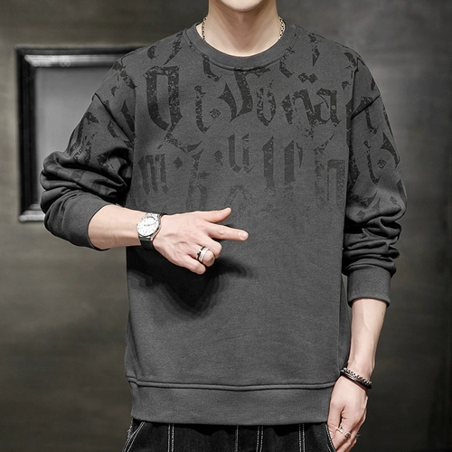 Демисезонная толстовка, утепленный зимний комплект для отдыха, лонгслив, свободный крой, большой размер