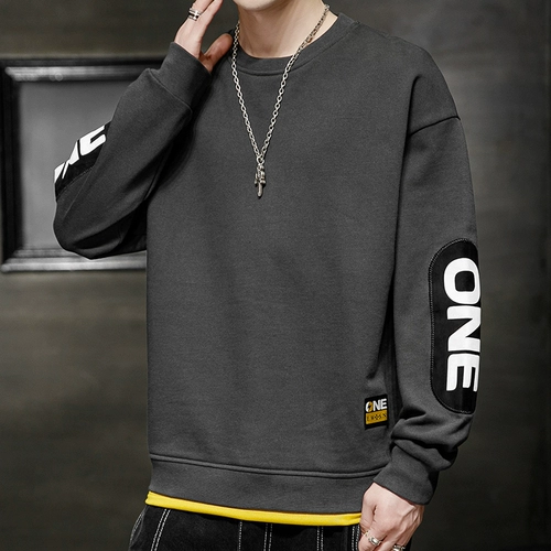 Демисезонная толстовка, флисовый зимний очень большой лонгслив для отдыха, оверсайз, большой размер, с рукавом