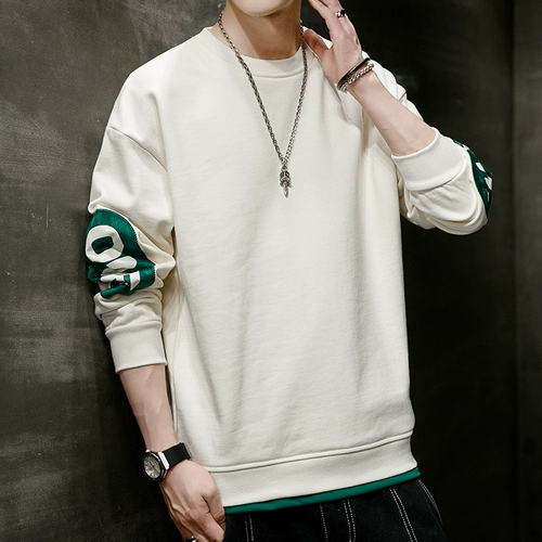 Демисезонная толстовка, флисовый зимний очень большой лонгслив для отдыха, оверсайз, большой размер, с рукавом