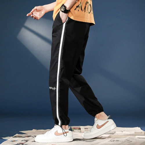 Мужские осенние штаны для отдыха, оверсайз