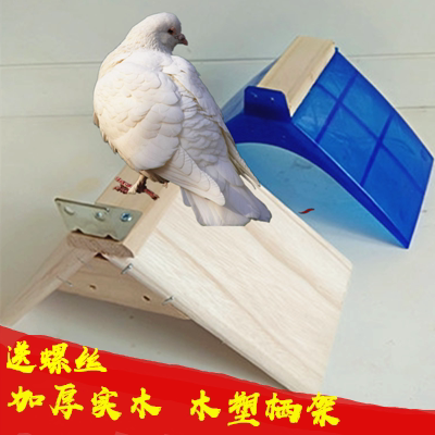 Pigeon supplies pigeon stand solid wood perch plastic perch rest rack carrier pigeon stand foot ring pigeon nest