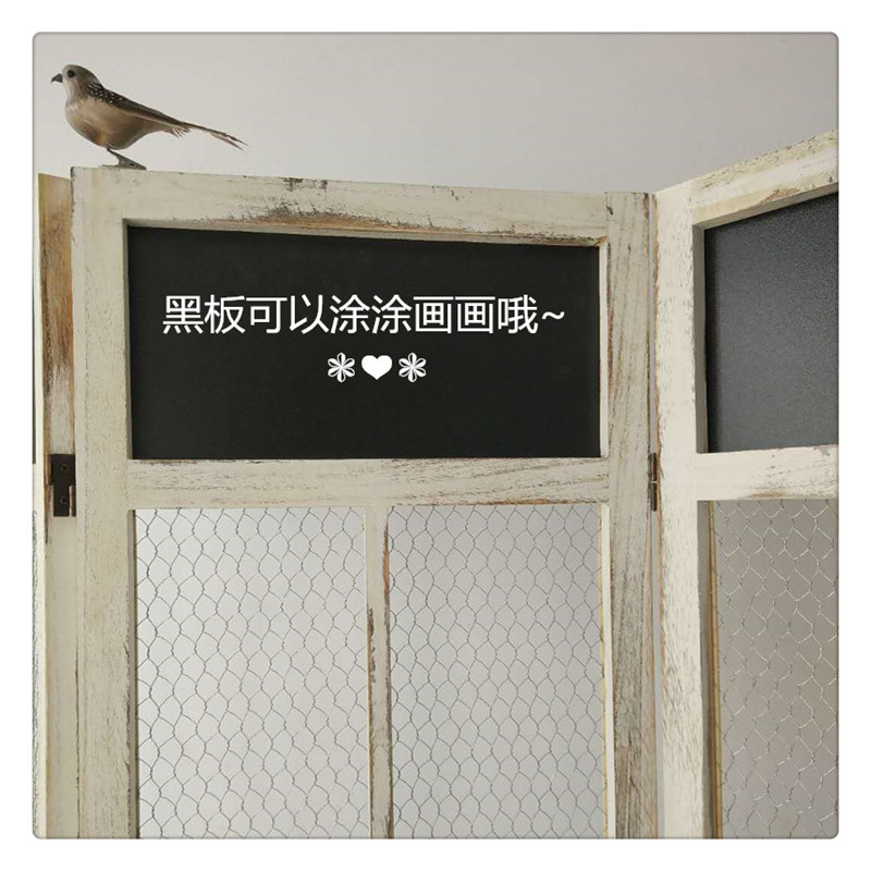Màn hình trang trí cổ điển nước Mỹ vườn rắn gỗ gấp vách ngăn di động phòng khách cửa hàng quần áo chụp nền - Màn hình / Cửa sổ bình phong tre