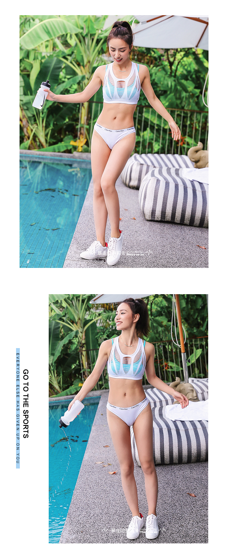 Runaway Loli Sports đồ lót phụ nữ làm đẹp trở lại mà không cần vòng thép chống sốc tập hợp áo ngực tập thể dục bra áo tập