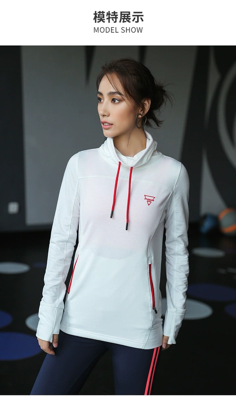 Runaway Loli Sports Jacket Phụ nữ Áo trùm đầu lỏng lẻo Chạy áo dài tay Áo thường hoang dã