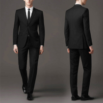 Suit mens suit business dress professional work slim marriage Korean version of non-iron casual one-piece suit jacket