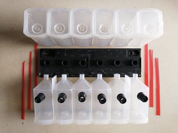 Electrolyte filled with liquid battery pot plus pot repair liquid pot repair liquid pot