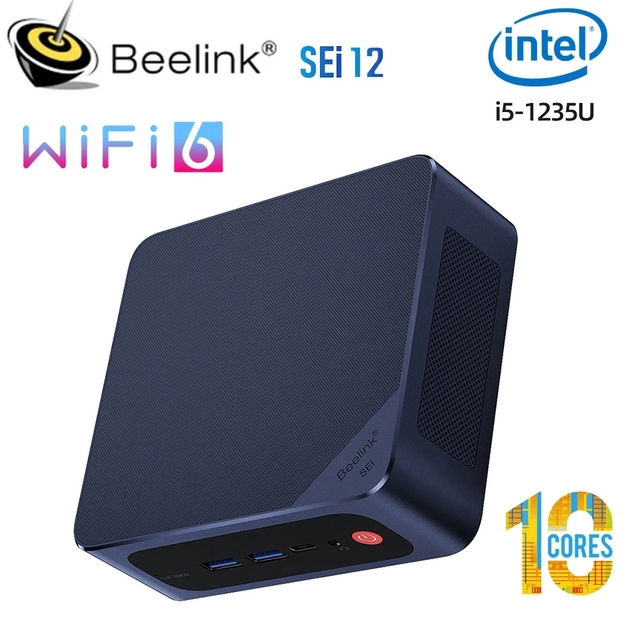 BEELINK SEI12 INTEL 12TH I5 1235U 10 CORES MINI PC 16GB | 32GB