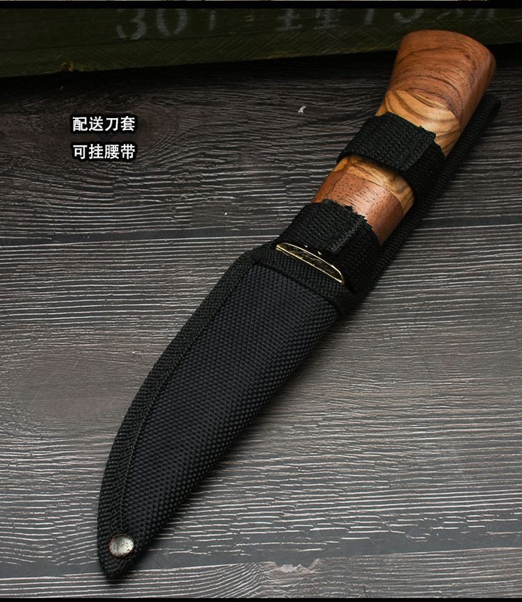 Dao thẳng lưỡi dao ngoài trời rèn dao nhỏ lực lượng đặc biệt dao tự vệ vũ khí lạnh saber tritium dao cầm tay sắc bén - Công cụ Knift / công cụ đa mục đích