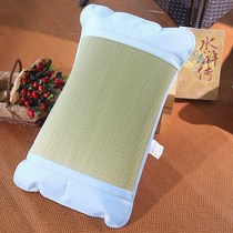 Summer summer summer cool grass mat single-sided straw pillow head cover student dormitory adult single pillowcase pillow pillow towel