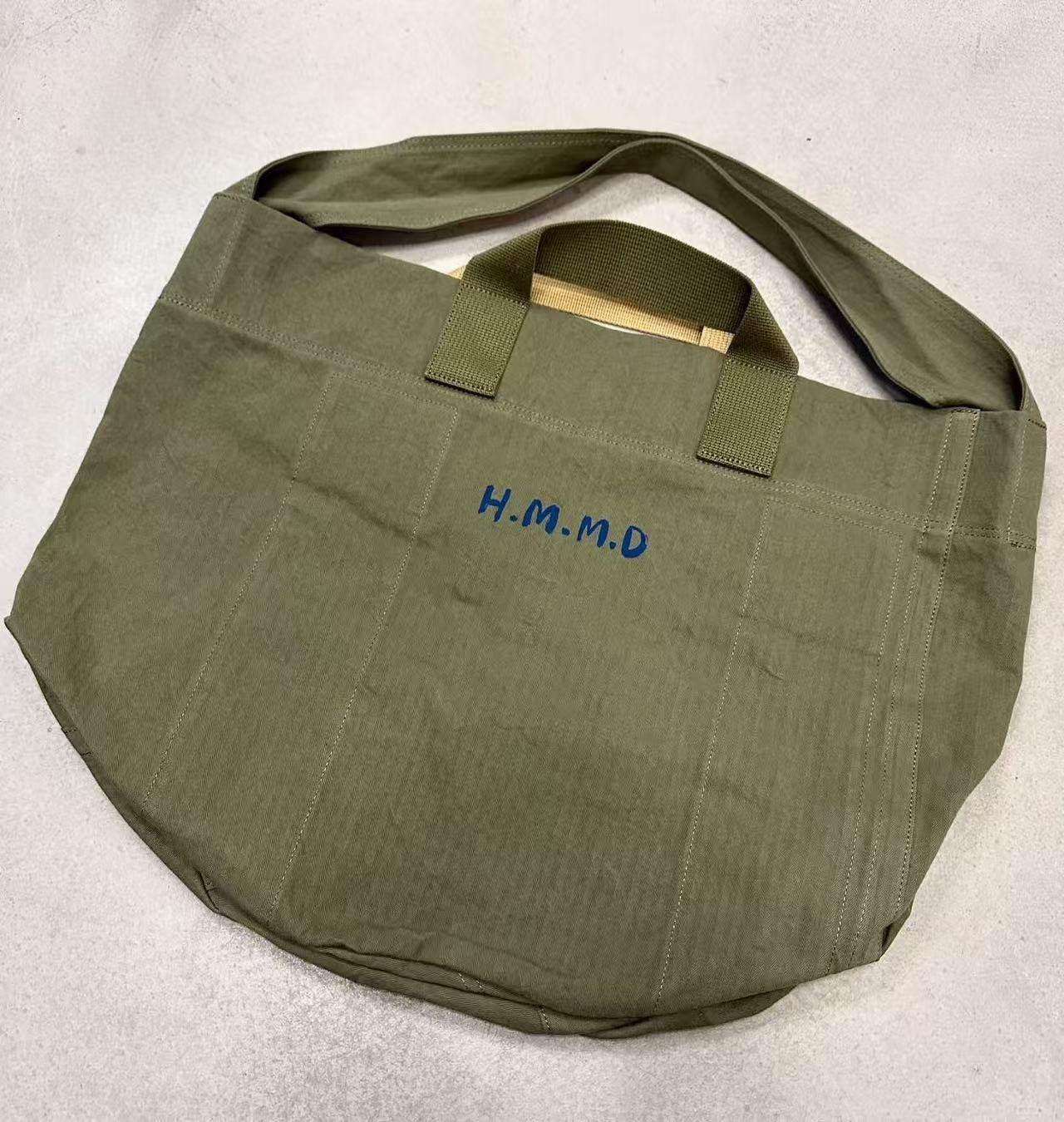 Мода холст hm tote bag字母图案水洗风格托特包手提包