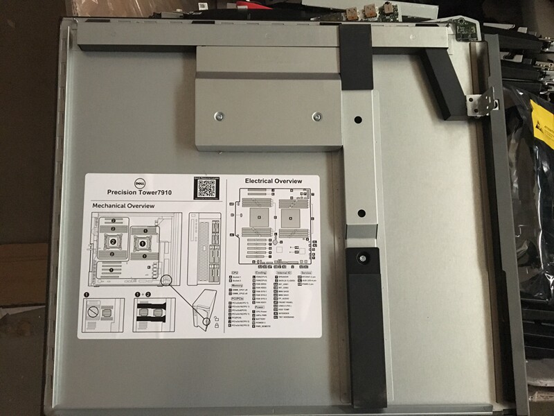 DELL Dell T7600 T7610 T7910 side plate cover with handle
