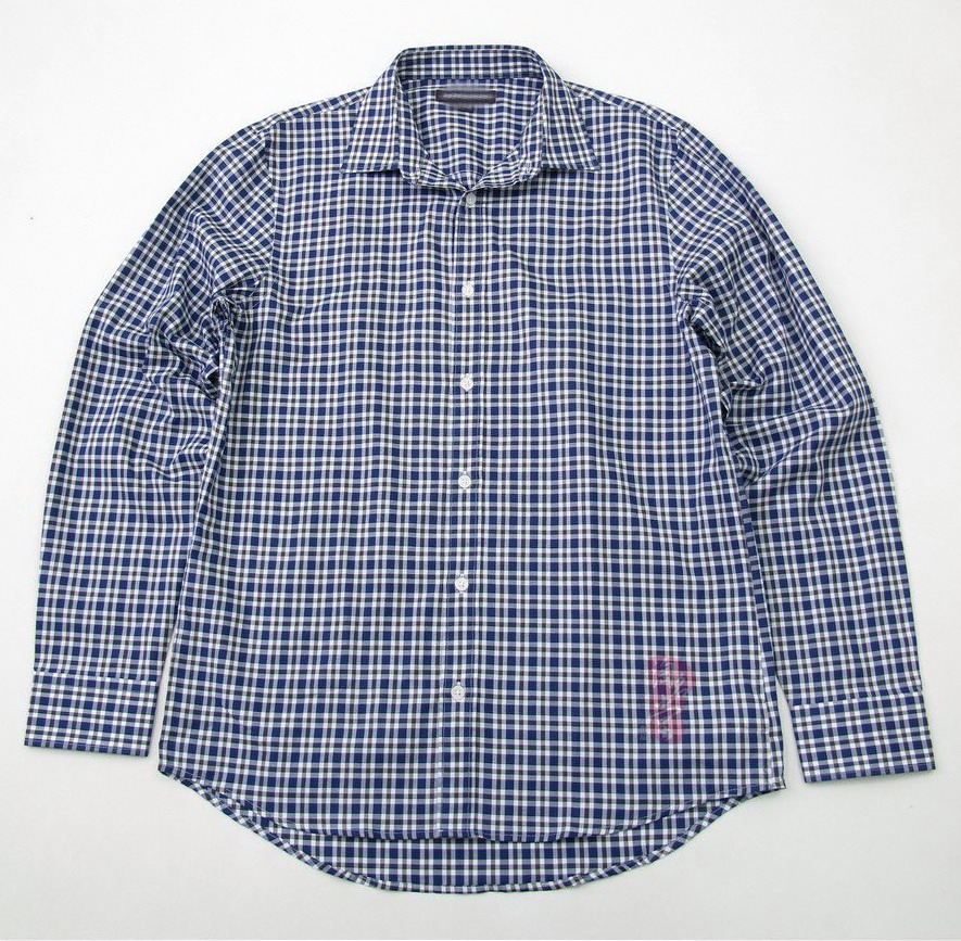 Special Men's Clothing High-end Main Line Fashion Plaid Handsome Gas Long Sleeve Shirt Man N529