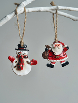Hot-selling Christmas decorations Christmas tree snowman gadgets hanging decorations decoration atmosphere scene layout props hangings