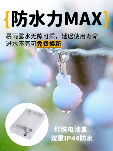 Дорожная водонепроницаемая светодиодная лента для кемпинга, макет, навес, атмосферная палатка, рождественский светодиодный декор