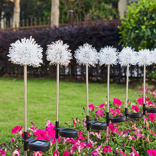 Дорожные садовые фонари на солнечной энергии для беседки