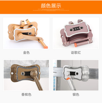 Full copper good travelling pulley lifting clothes hanger hand-free hand-saving hand-free hand wife fond of brand universal