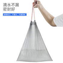 Love Usee Wear Rope Trash Bag Thickening Home Kitchen Kitchen Kitchen Afterlife Portable Automatic Closing Big Draw Rope Trash Bag