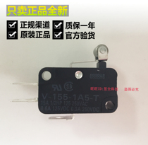 Omron V-155-1A5-T short handle with iron wheel small limit micro switch heat-resistant type