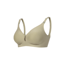 UKs wife suckling underwear to gather anti-sagging pregnancy postpartum breast-feeding thin front opening big code to receive the secondary milk