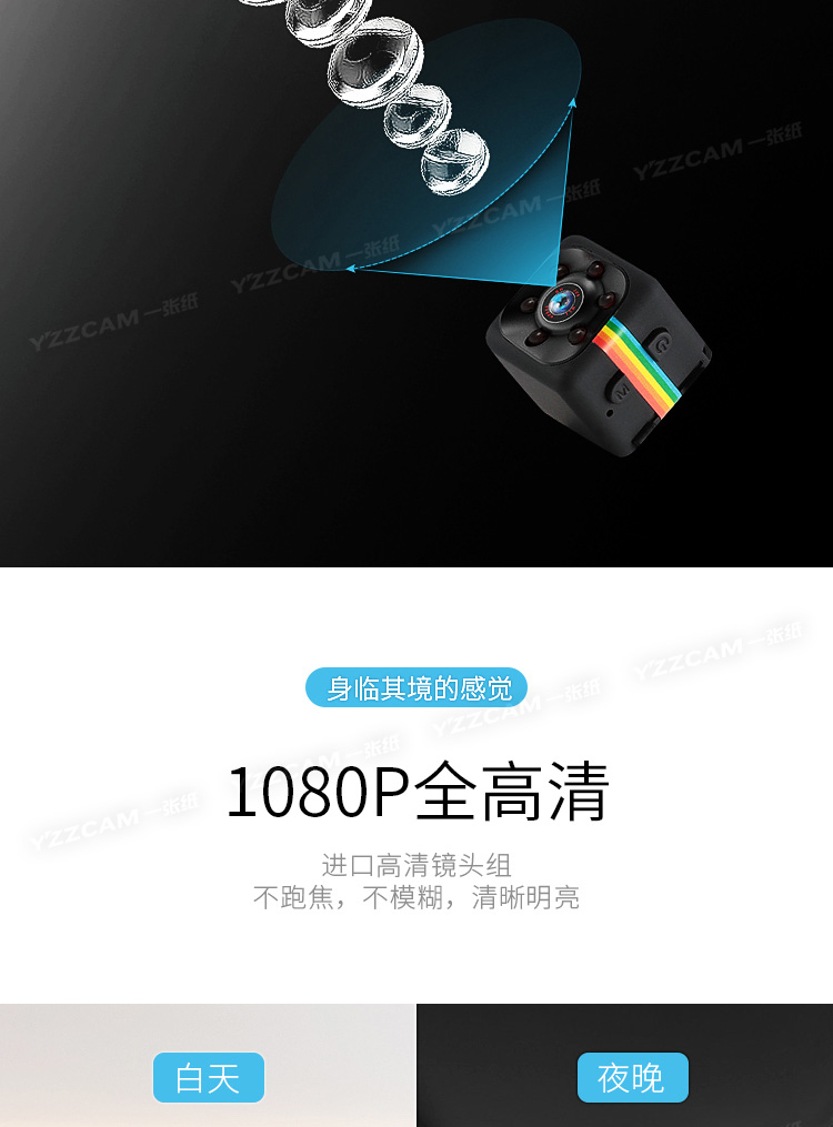 Camera siêu nhỏ HD tầm nhìn camera mini camera giám sát bỏ túi camera nhà video trên không DV nhỏ - Máy quay video kỹ thuật số máy quay hành trình