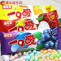 A mouthache soft sugar nostalgic old food childhood memories of childhood sweets with a bite of acid