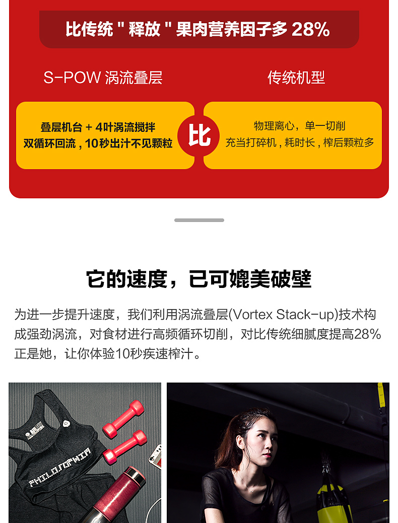 máy ép nước hoa quả Zhongke Electric S-POW Máy ép trái cây không dây Mini Cup Máy ép trái cây nhỏ bằng thủy tinh may xay dau nanh