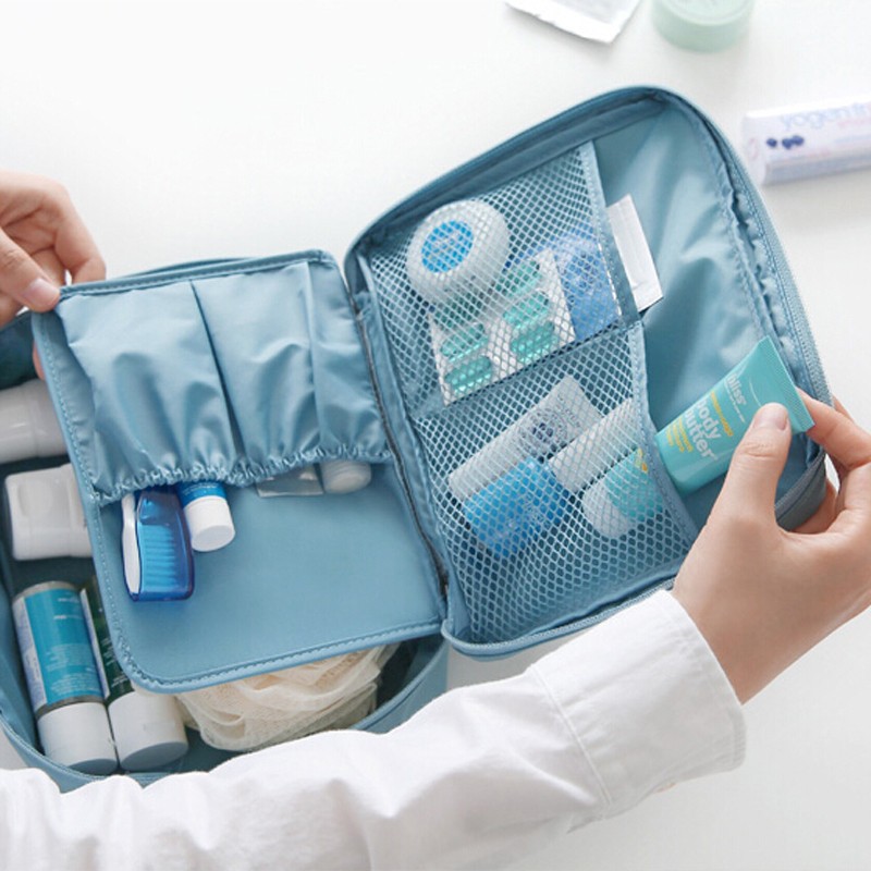 Travel with a large capacity second generation waterproof wash bag Simple cosmetic bag storage bag Multi-functional travel storage bag