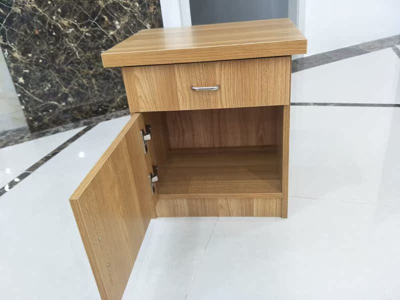 Bàn cạnh giường ngủ bộ khách sạn Express tùy chỉnh một ngăn kéo một bàn đầu giường khách sạn nội thất khách sạn nội thất căn hộ tủ lưu trữ - Nội thất khách sạn