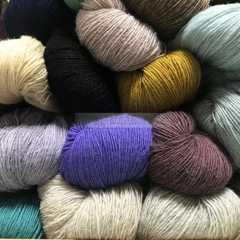【Line Yutang】Danish Imported Isager Spinni 100% Pure Wool Lace Wool - Color Card 1
