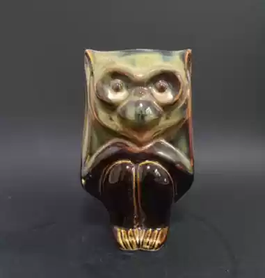 Han Meilin Cizhou Kiln 70 80 s flower glaze monkey animal ornaments monkey twelve Zodiac 70 s 80 s 5678