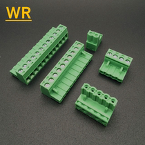 2EDGK5 08 green male and female docking terminal plug plug-in hole terminal copper environmental protection 2P3P4P5P6P-24