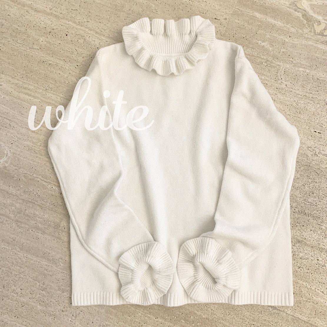 Rabbit suede wrapping core yarn lace teenage girl soft and skinny white base with underhand jersey K