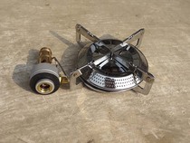 Outdoor stove head leisure disc camping stove head mini portable stove integrated gas stove disc butane gas stove head