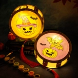 Тыквенный фонарь, декор, набор материалов для детского сада ручной работы, xэллоуин, «сделай сам»