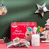 Рождественская сумка конфеты Lollipop Online Celebrity Creative Santa Claus Claundee сок смешанный -насыщенная массовая полная коробка