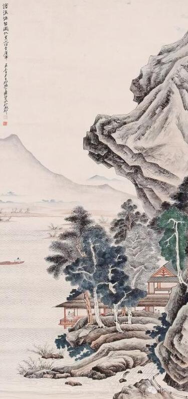 新中式水墨山水玄
