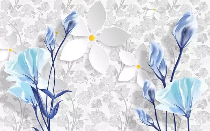  抽象简约淡雅百