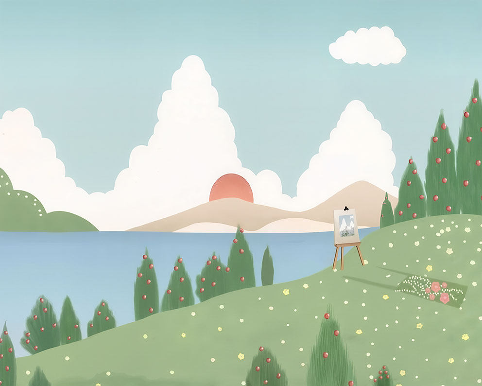 现代简约儿童房卡