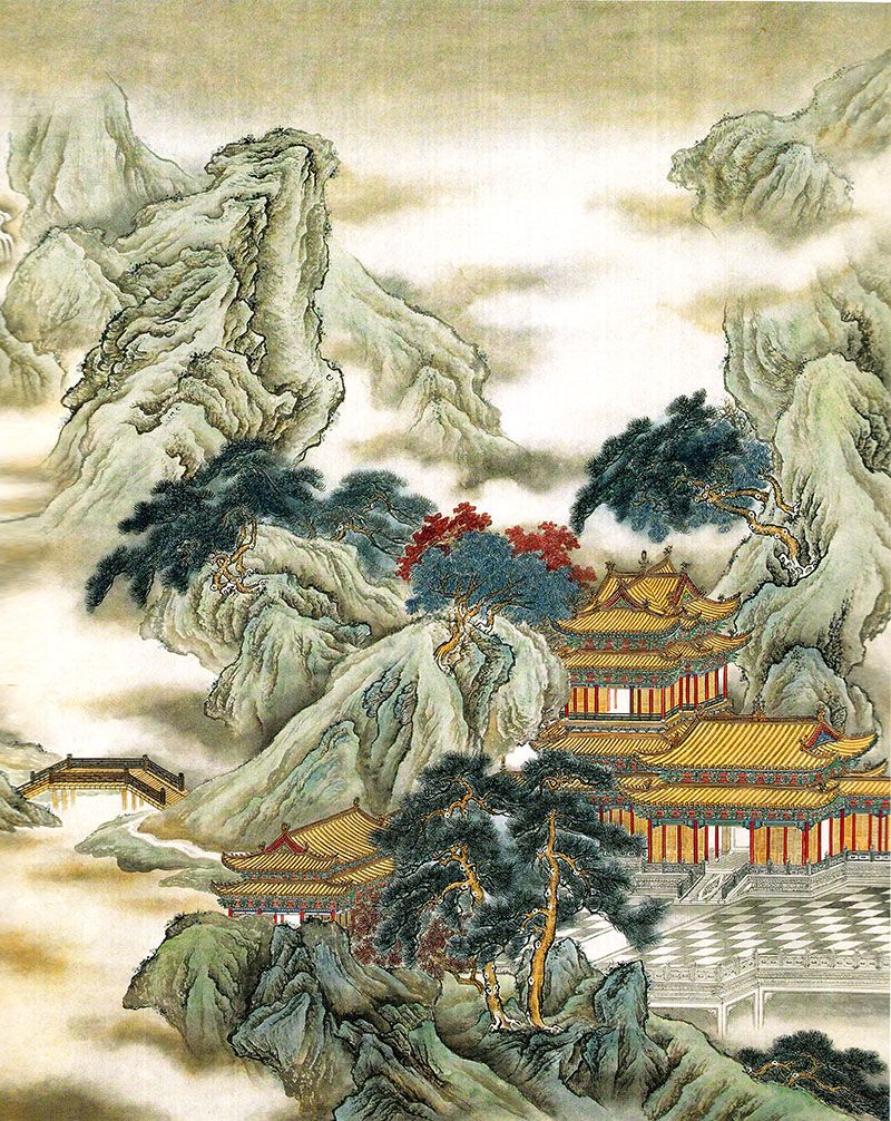 国画山水图片_新