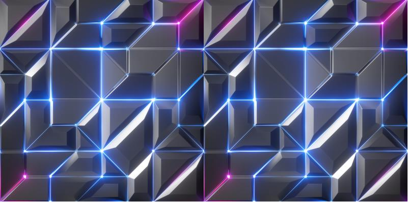 现代简约科技几何