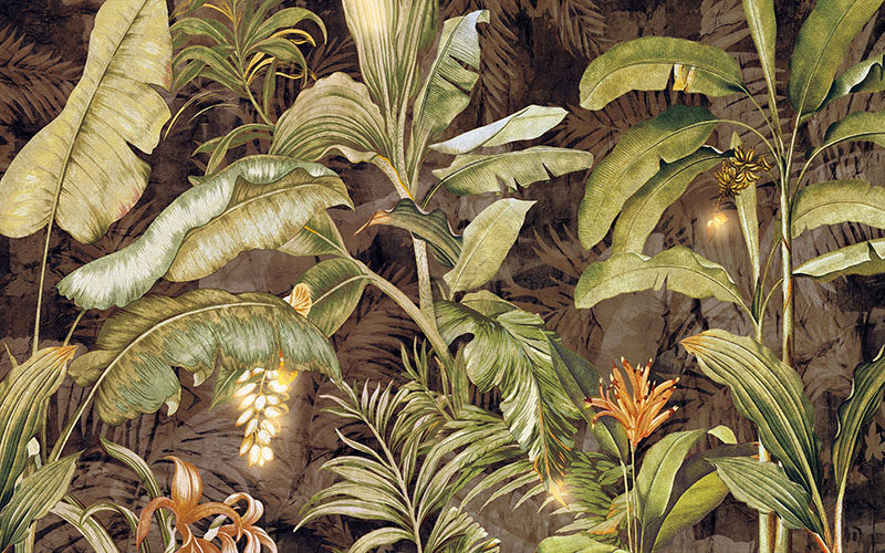 现代简约背景墙热