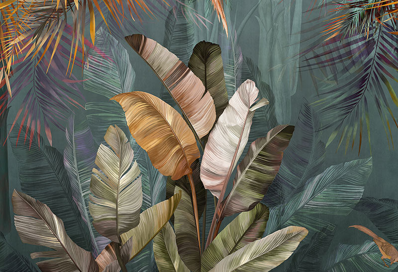 现代简约背景墙热