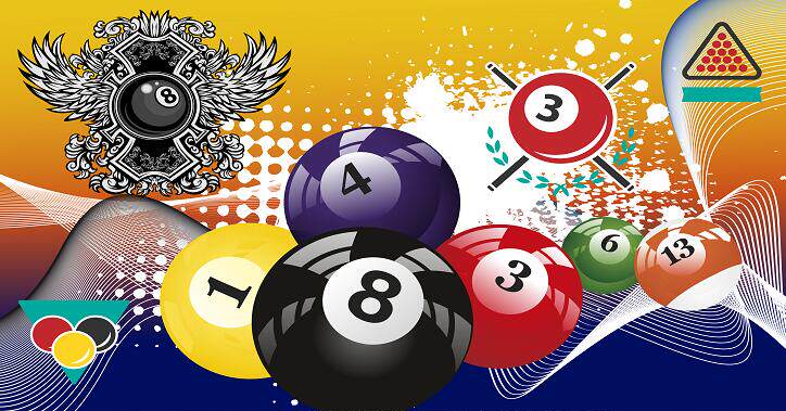 台球背景墙装饰背