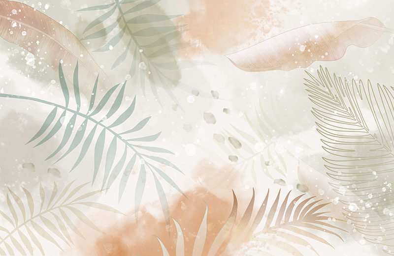 现代简约背景墙田