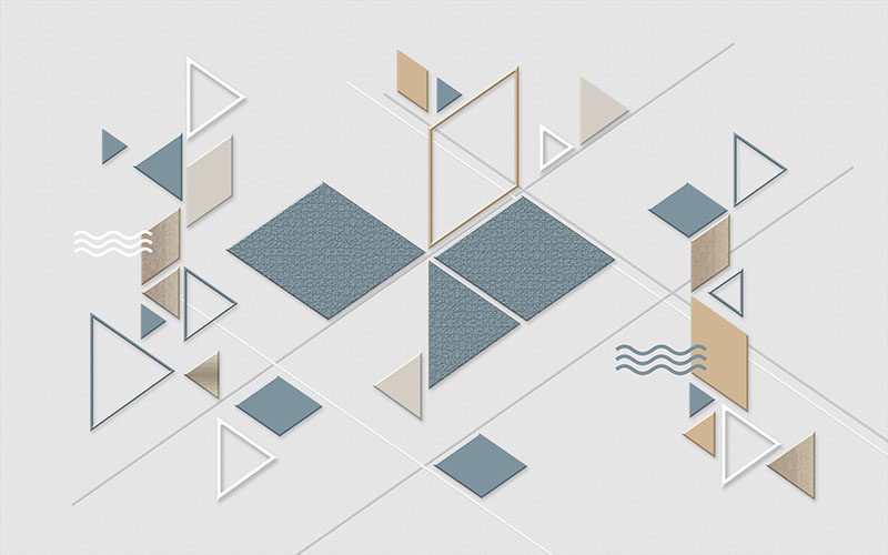 现代简约背景墙几