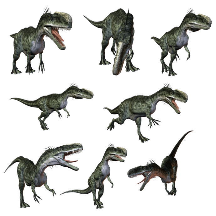 3D立体侏罗纪恐