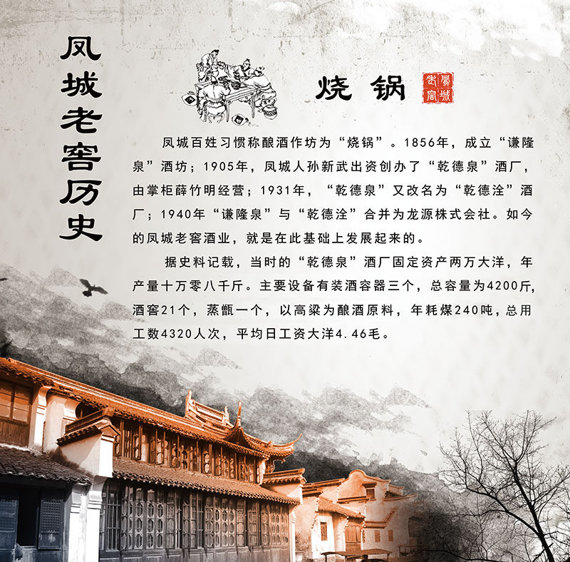 背景墙凤城老窖烧